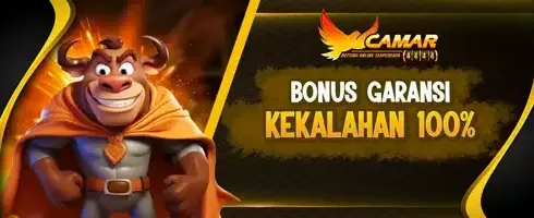 Bonus Garansi Kekalahan 100% promotion banner